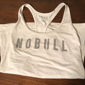 Women’s NOBULL racerback tank size M in oatmeal